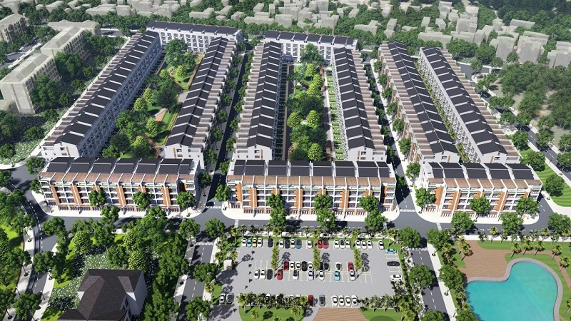  Bãi đỗ xe dự án đất đấu giá Đông Phong - Yên Phong - Bắc Ninh 