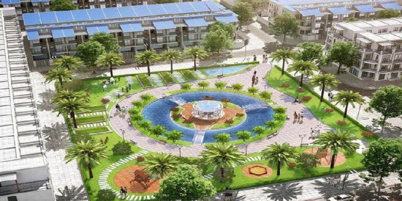  Quảng trường trung tâm dự án đất đấu giá Đông Phong - Yên Phong - Bắc Ninh  