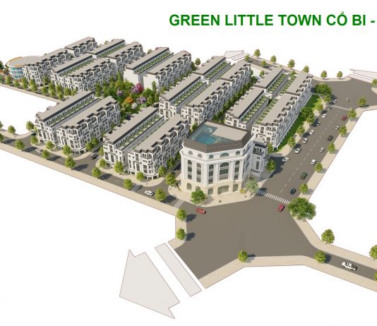 Phối cảnh dự án Green Little Town Cổ Bi
