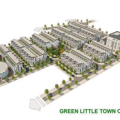 Phối cảnh dự án Green Little Town Cổ Bi 2